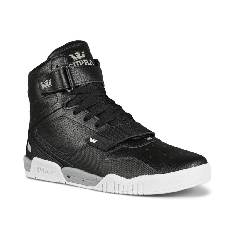 Supra Breaker High-Top-Schuhe Schwarz/hellgrau/weiß