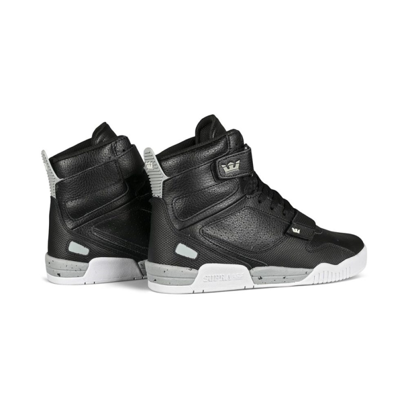 Supra Breaker High-Top-Schuhe Schwarz/hellgrau/weiß