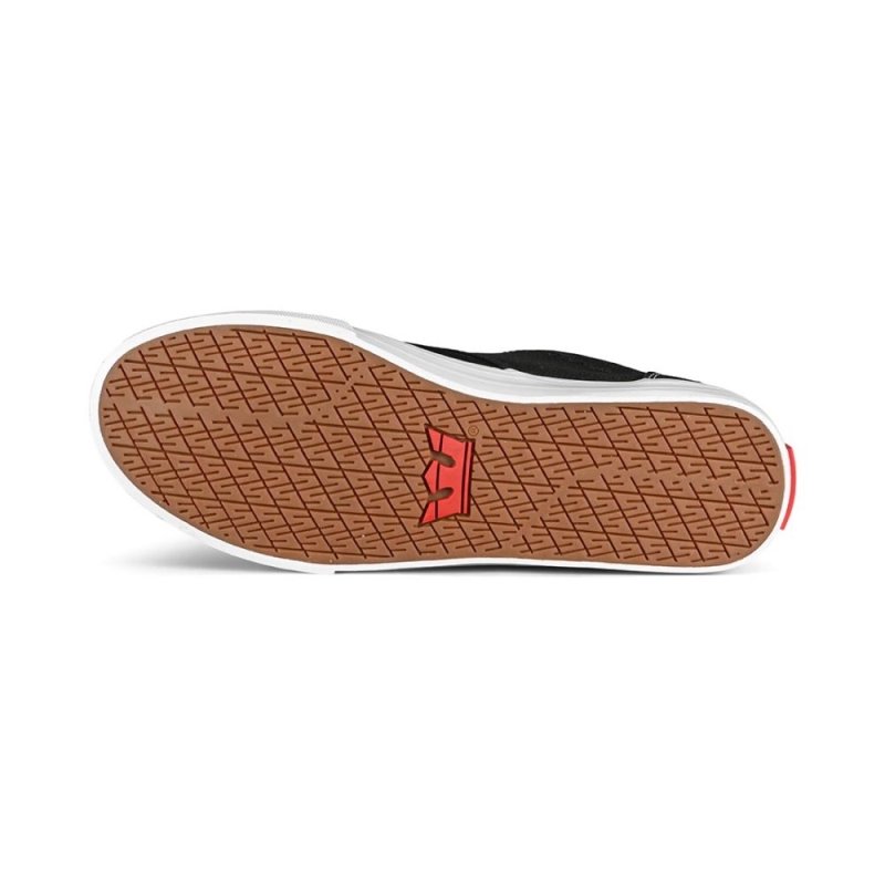 Supra Chino Skateschuhe Schwarz/rot/weiß