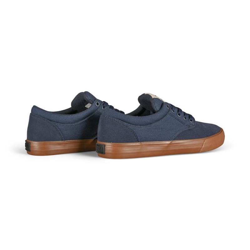 Supra Chino Skateschuhe Navy/bone/gum