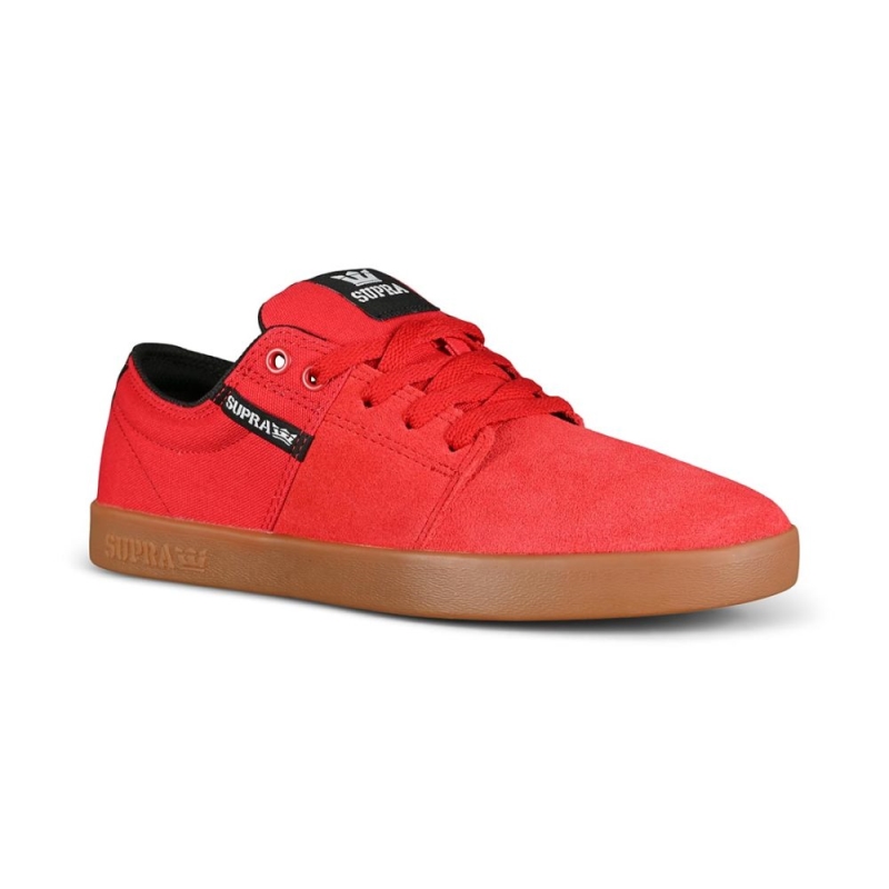 Supra Stacks Ii Skateschuhe Rot/gummi