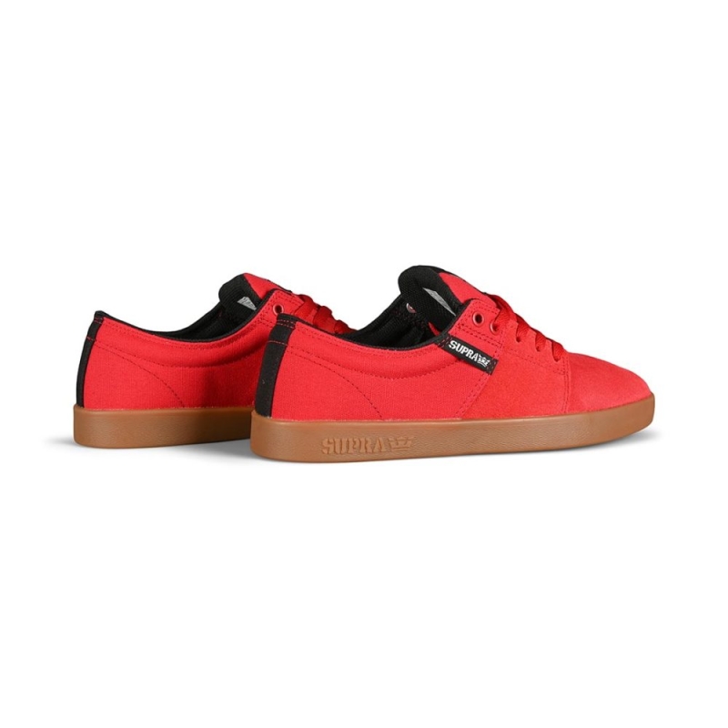 Supra Stacks Ii Skateschuhe Rot/gummi