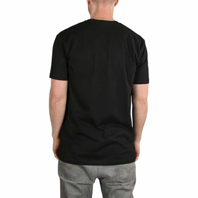 Supra Oben S/s T-shirt Schwarz/hivis