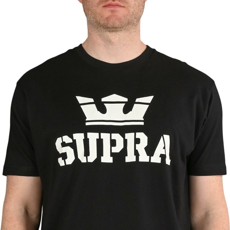 Oben Oben S/s T-shirt Schwarz/weiß