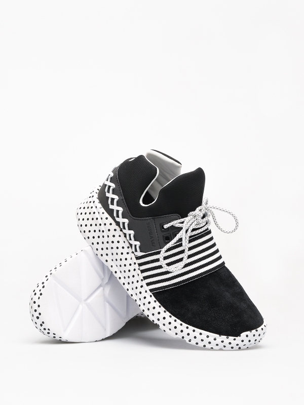 Supra Catori Schuhe Wmn Schwarz/weiß Gepunktet