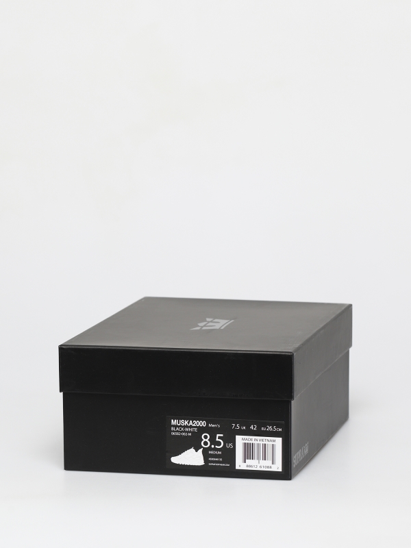 Supra Muska 2000 Schuhe Schwarz-weiss