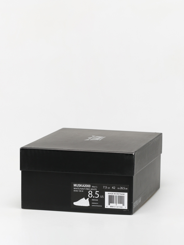 Supra Muska 2000 Schuhe Weiß/navy/rot Weiß