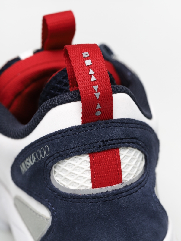 Supra Muska 2000 Schuhe Weiß/navy/rot Weiß