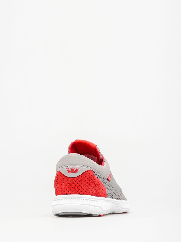 Supra Schuhe Hammerlauf Grau Rot