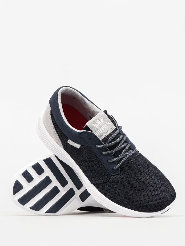 Supra Schuhe Hammer Run Navy Weiß