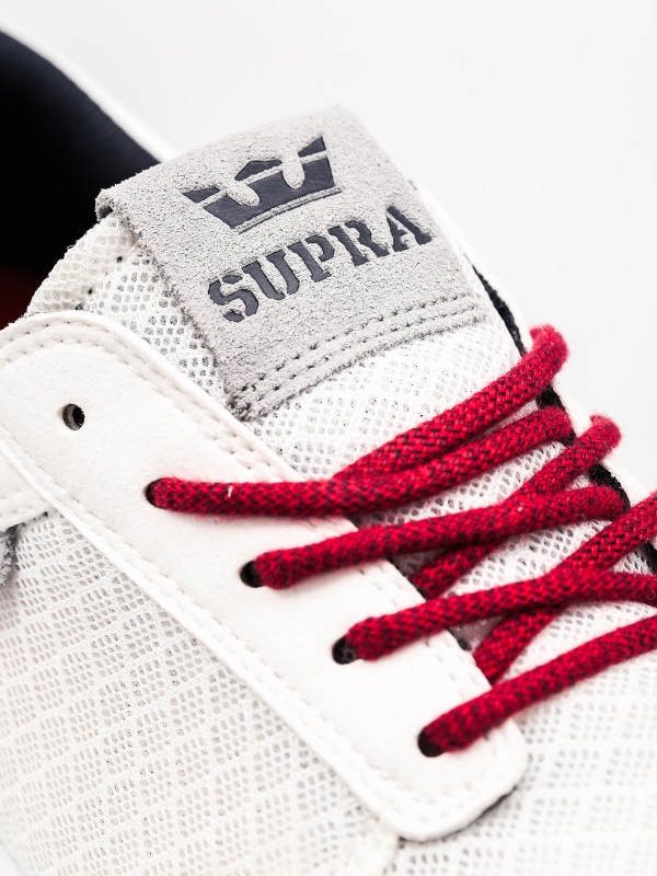 Supra Schuhe Hammerlauf Weiß/rot Weiß