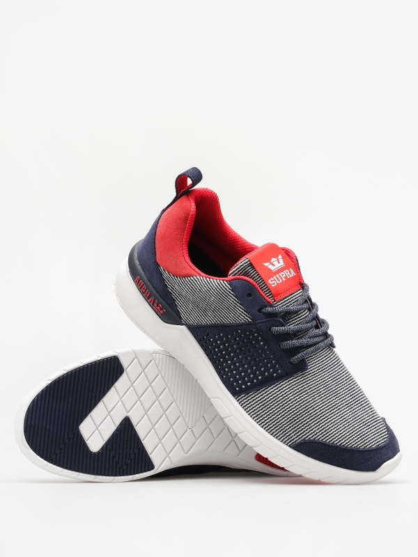 Supra Schuhe Scissor Wmn Navy/rot Weiß