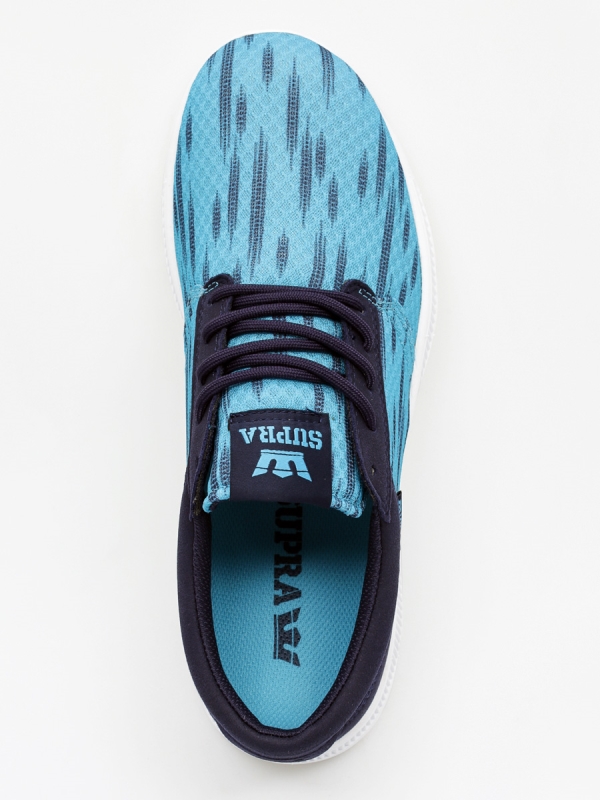 Supra Sneaker Hammer Run Neonblau/navy Weiß